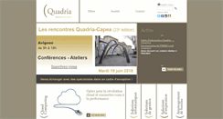 Desktop Screenshot of cloud.quadria.fr