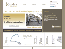 Tablet Screenshot of cloud.quadria.fr